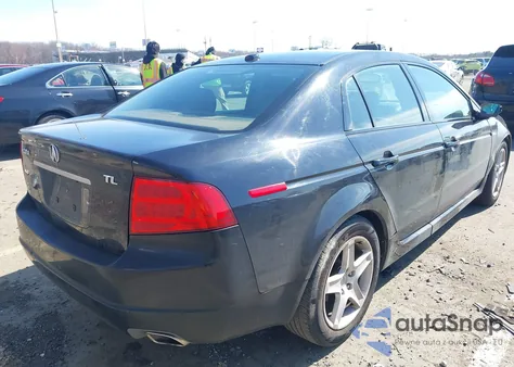 2004 Acura Tl from USA, damaged, VIN 19UUA66254A008753